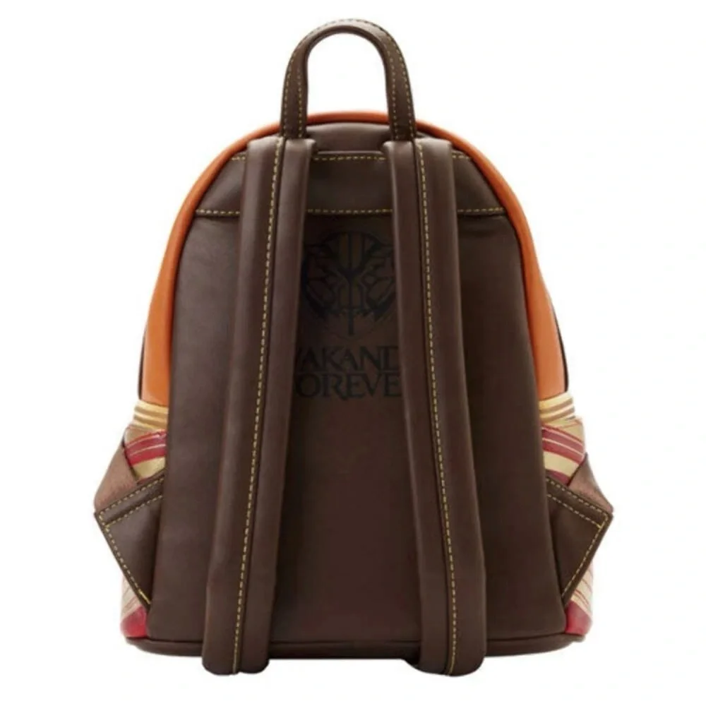 Rare Black Panther 2 Wakanda Forever Okoye Costume Vegan‎ Leather Mini Backpack